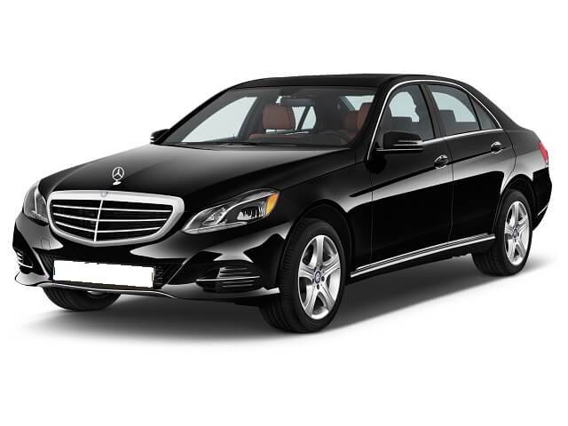 Hire Mercedes E Class Restyle with Driver in Belgrade for a Wedding Day
