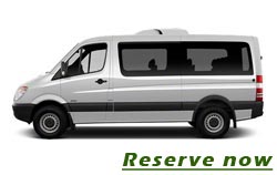 Minibus transfer service from and to Belgrade airport from 90 euro