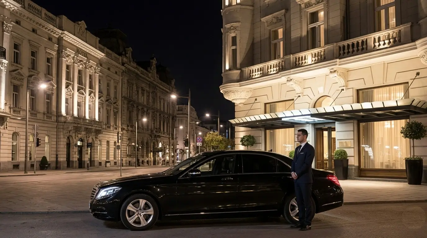 Limo service Belgrade — Mercedes S-Class with professional chauffeur, Transfers in Belgrade