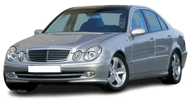 Mercedes E-Class W211 private transfer vehicle Belgrade