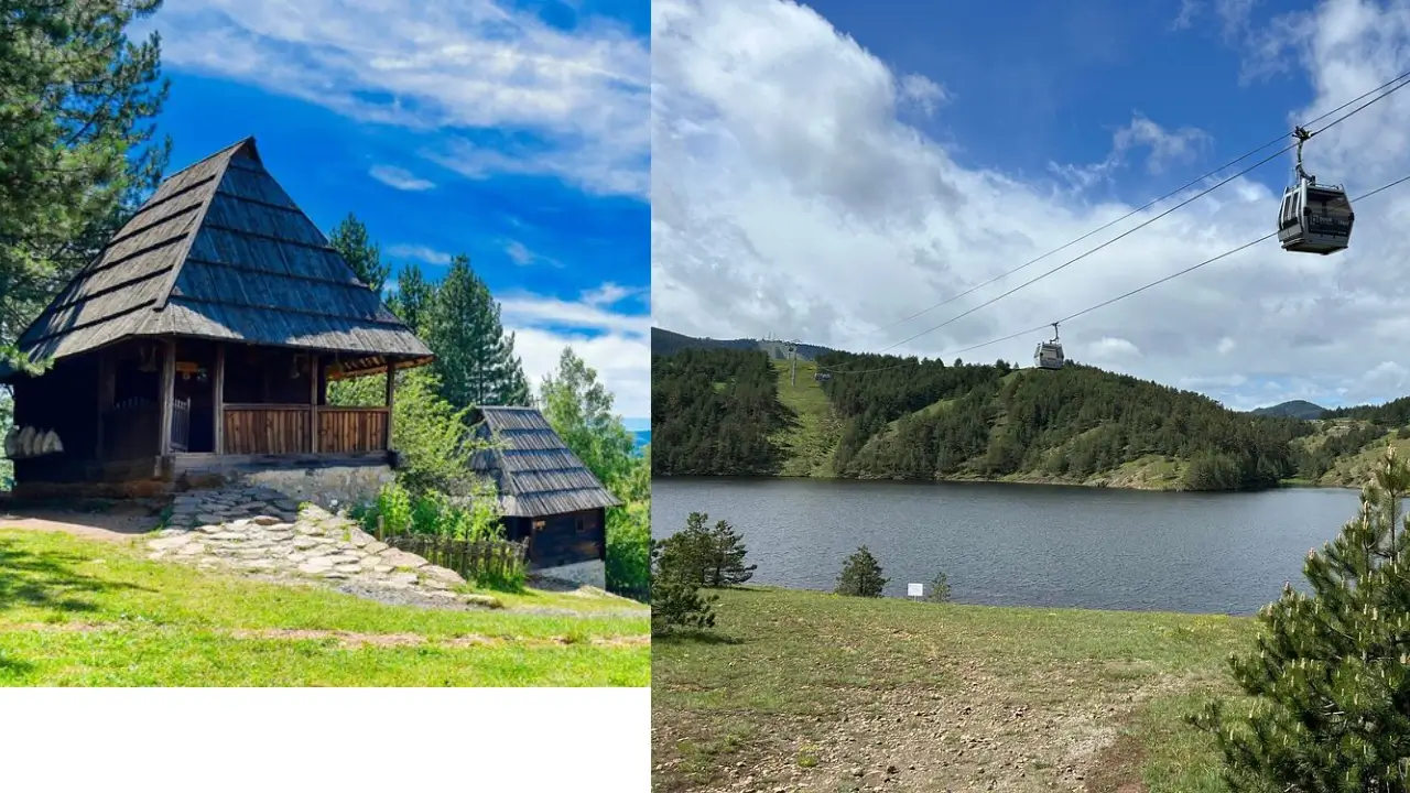 Day trip from Belgrade to Zlatibor Mountain — Gold Gondola cable car and pine forests
